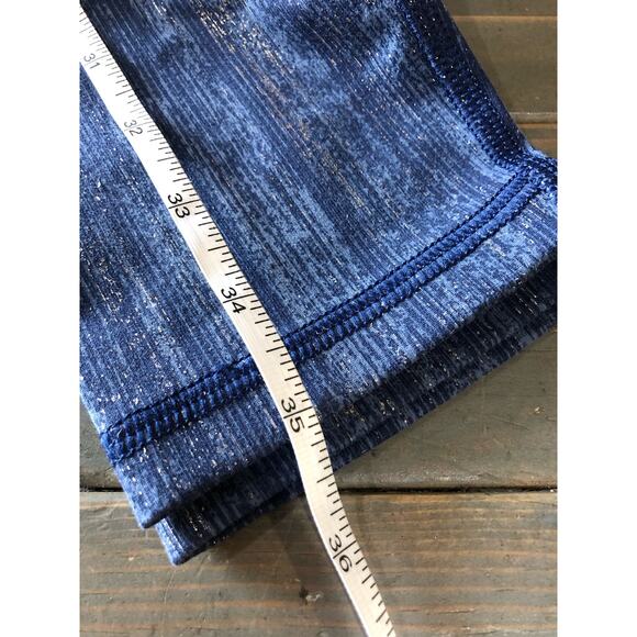 Victoria Sport Victoria's Secret athletic leggings blue/silver women's size M - Picture 5 of 5